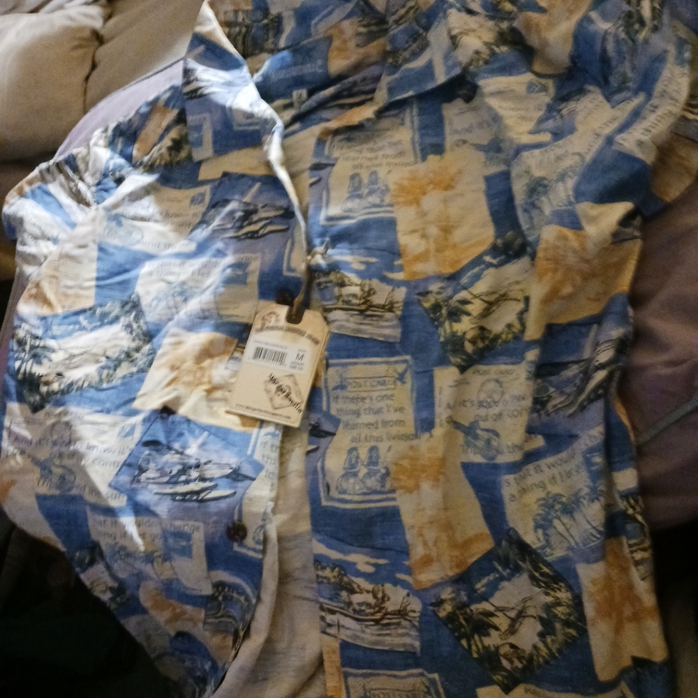 Jimmy Buffett Margaritaville Mens Sz medium 2 shirts